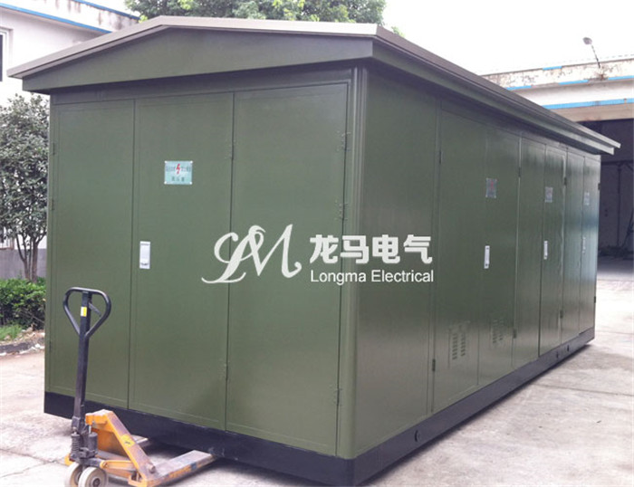 高低溫彩鋼板歐式景觀箱變