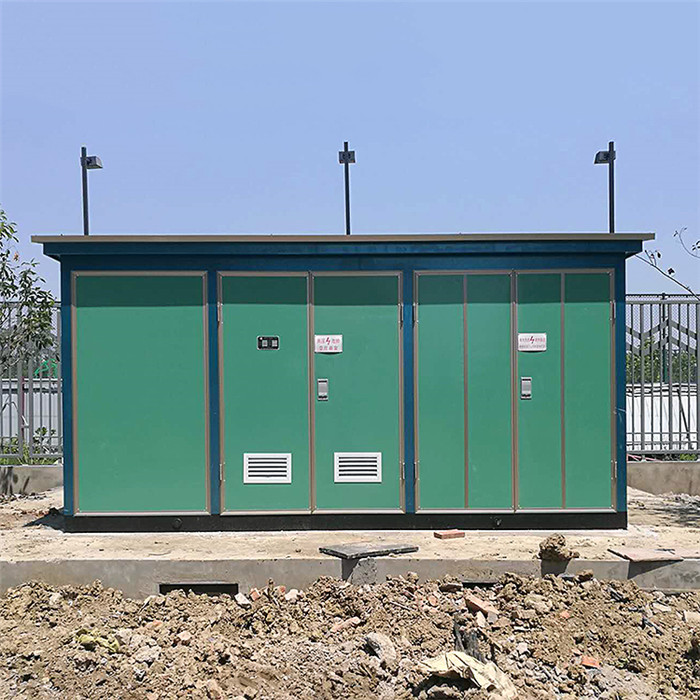 彩鋼板歐式景觀箱變特點